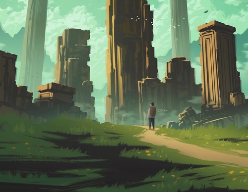 Galeria de ilustrações de Philip Sue - Nova Zelândia