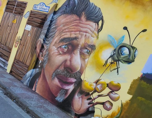 Galería de arte callejero de Nauni - España