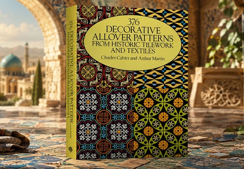 376 Decorative Allover Patterns from Historic Tilework and Textiles