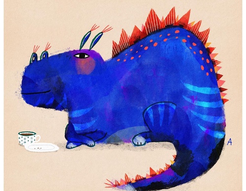 Galeria de ilustrações de Anna Suessbauer-Alemanha