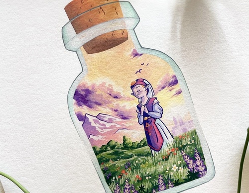 Galería de pintura en acuarela de Kyria Nigel - EE. UU.