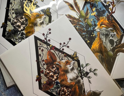 Galería de ilustraciones de Mallarie Bundy - EE. UU.