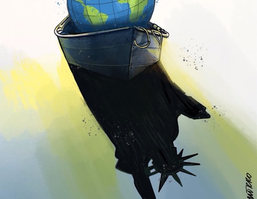 Galería de caricaturas de Marcelo Chamorro – Ecuador