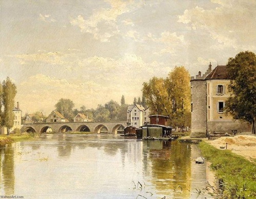 Gallery Of Painting By Charles Kuwasseg-France