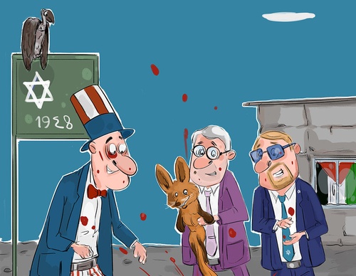 holocide cartoon