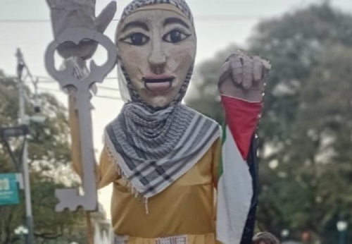 Arte rindió homenaje a la resistencia del pueblo palestino