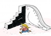 War & Peace games ! Peace takes steps. War comes with a slide !