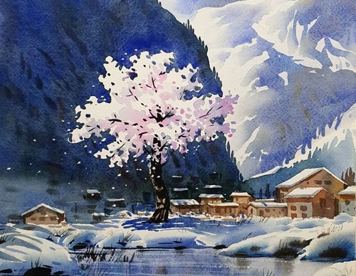 Gallery Of Watercolor Painting By Park Imgyu - South Korea