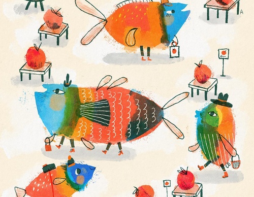 Galeria de ilustrações de Anna Suessbauer-Alemanha