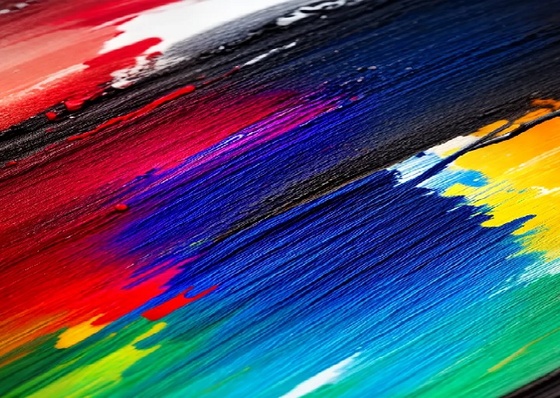 How can painters convey feelings through simple brushstrokes?