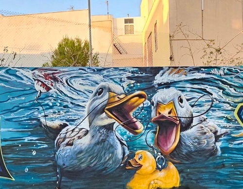 Galería de arte callejero de Nauni - España