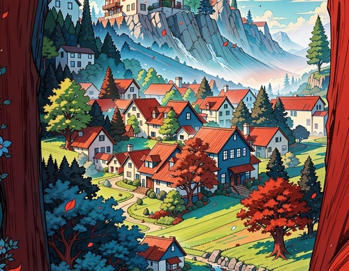 Galería de ilustraciones de Spritzai - Rusia