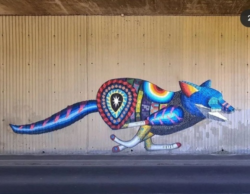 Galería de arte callejero de Spaik - México