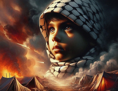 Galería de ilustraciones de Elrahim Farajallah - Palestina