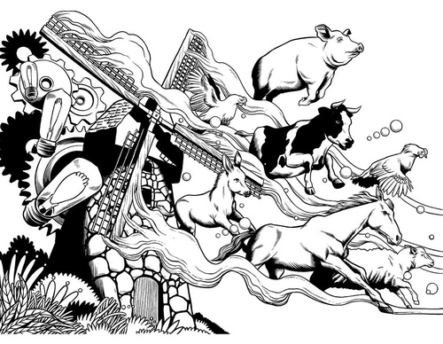 Galeria de ilustrações de Pedro Correa - Brasil