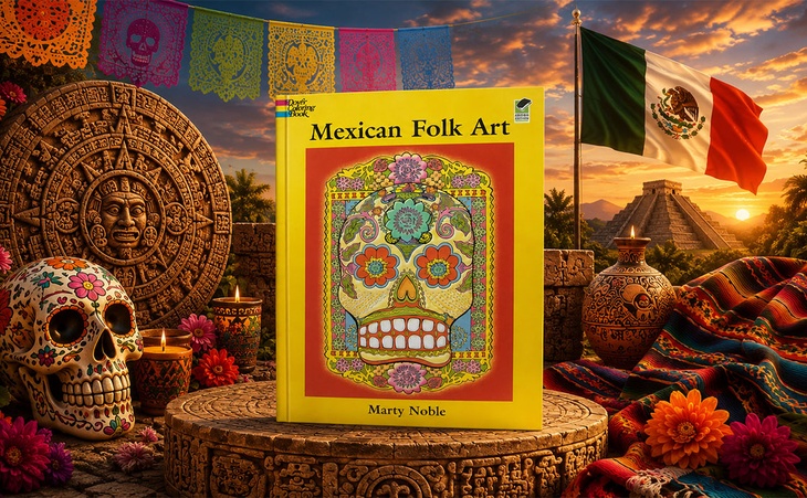 Mexican Folk Art | Coloring Book