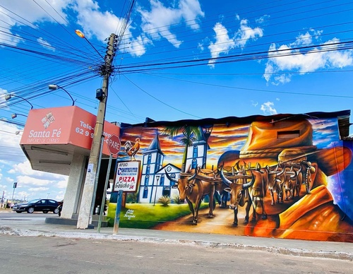 Galería de arte callejero de Fábio Gomes Trindade - Brasil