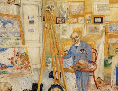 Gallery Of Oil Painting By James Ensor - Belgium