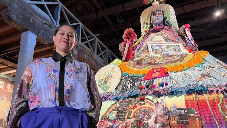 Artista de chilenos, Valeria Montti en la Bienal de Venecia