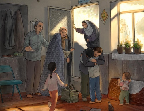 Gallery of illustration by Ali Miri-Iran