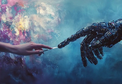 Como a IA ajuda os artistas a desenvolver novas ideias?