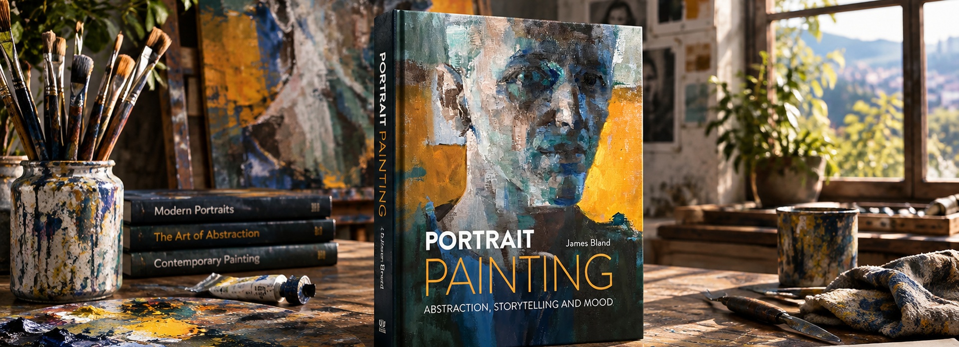 Portrait Painting: Abstraction, Storytelling and Mood by James Bland