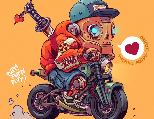Galeria de ilustrações de Muhammad Firdaus - Singapura - Parte 2