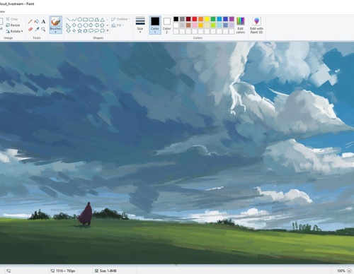 Gallery Of Drawing With Windows Paint By Christian Young - USA_1