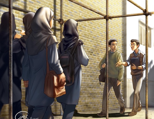 Gallery of illustration by Ali Miri-Iran
