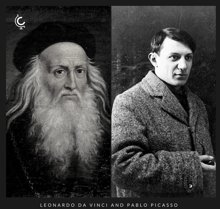 A principal diferença entre Picasso e Leonardo da Vinci