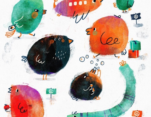 Galeria de ilustrações de Anna Suessbauer-Alemanha