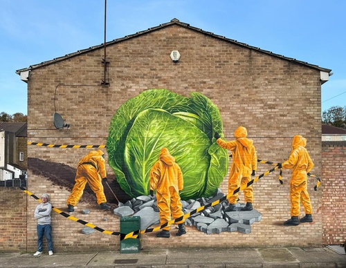 Gallery Of Street Art By WOSKerski - United Kingdom