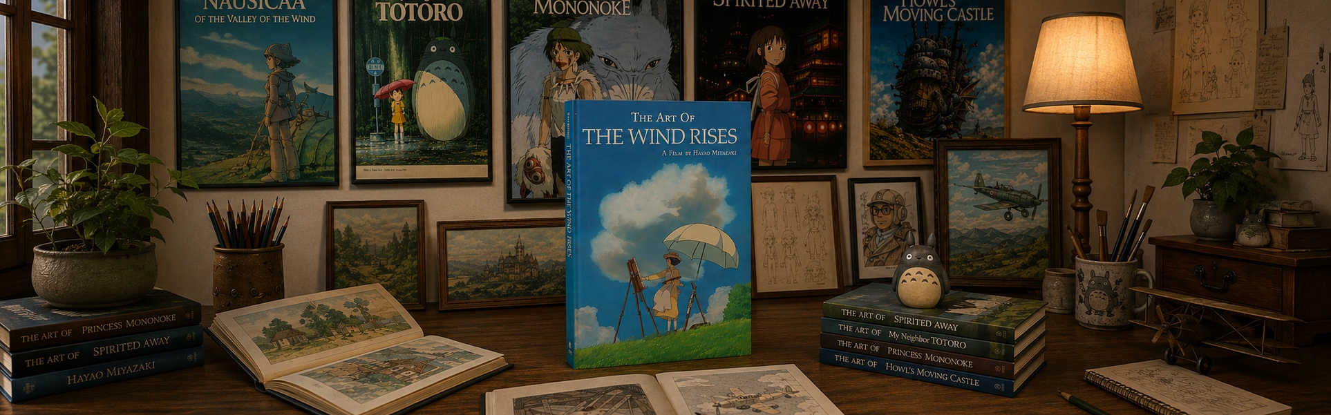 The Art of The Wind Rises by Hayao Miyazaki