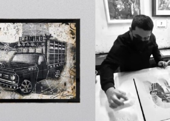 Artista gráfico oaxaqueño participa en el Salón de Grabado Latinoamericano 2023