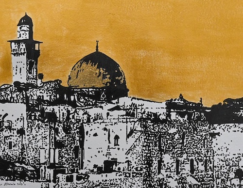Gallery Of Painting By Bashar Alhroub - Palestine