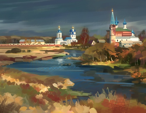 Galería de ilustraciones de Nikolay Timofeev - Rusia