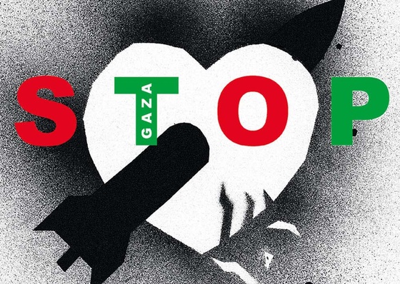 Galeria de cartazes internacionais da campanha por Gaza - França