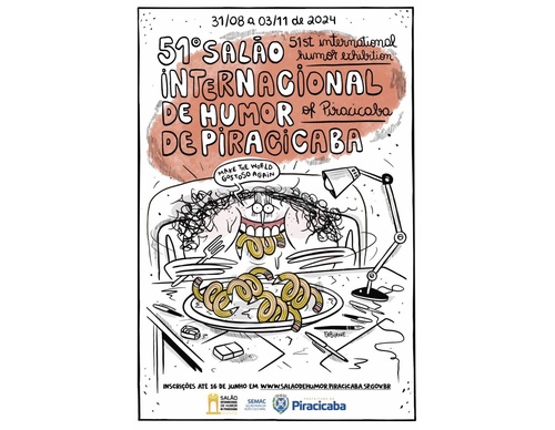 51st International Humor Exhibition of Piracicaba 2024