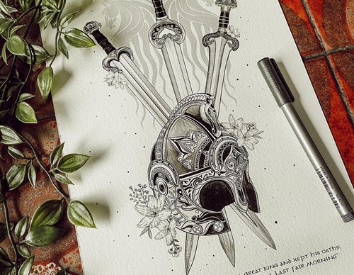 Galería de dibujos de The Little Wilderness - Inglaterra