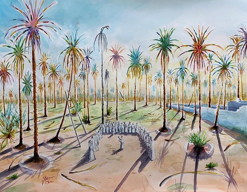 Galería de ilustraciones de Amjed Alsiyabi - Omán