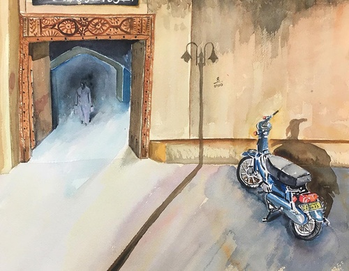 Galería de ilustraciones de Amjed Alsiyabi - Omán