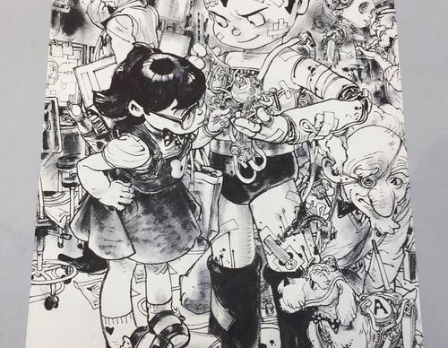Gallery of Drawing by Kim Jung Gi US