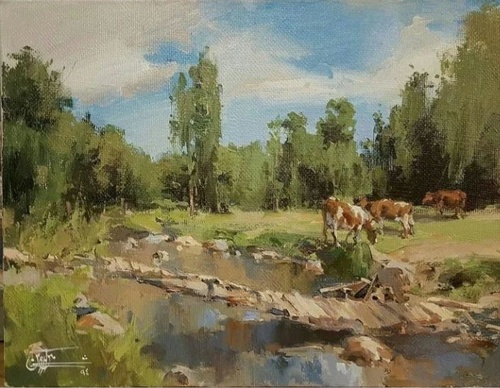 Gallery of Paintings by Shahin Arvin - Iran