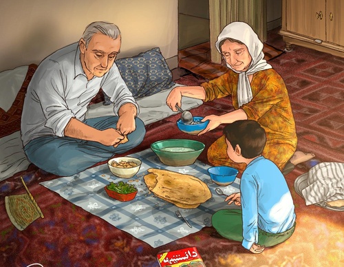 Gallery of illustration by Ali Miri-Iran