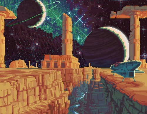 Galería De Ilustración Del Abuelo RetroWave - México