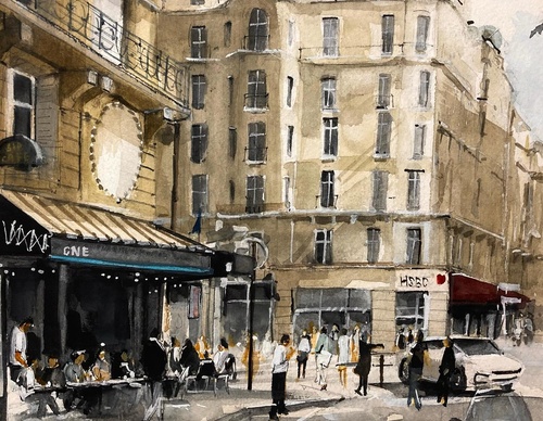 Gallery Of WaterColor By Maru Ibaraki - Japan