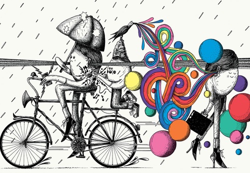 Galeria de Ilustrações e Obras Gráficas de Merijn Hos – Países Baixos