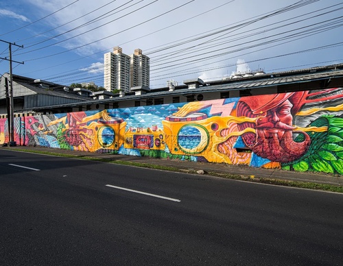 Galería de arte callejero de Sergio Smith - Panamá