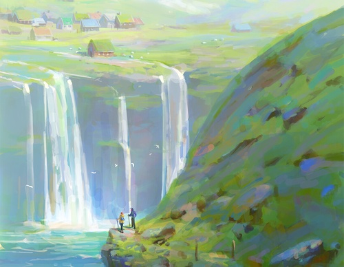 Galería de pintura de Slawek Fedorczuk - Polonia
