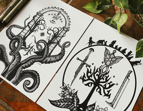 Galería de dibujos de The Little Wilderness - Inglaterra